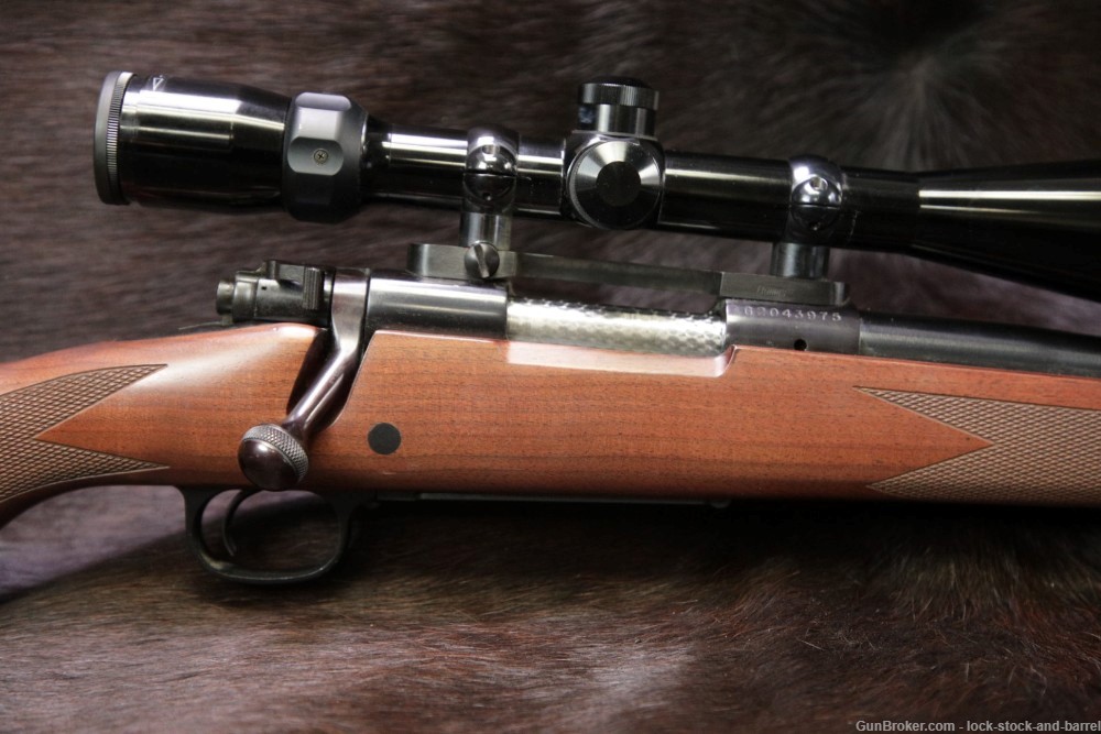 Winchester Model 70 Sporter Varmint .223 Rem Bolt Action Rifle & Scope 1983-img-4