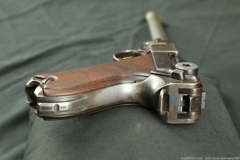 Custom German WWI DWM P.08 Luger 6 1/4" 9mm Semi-Automatic Pistol, C&R Rare-img-13