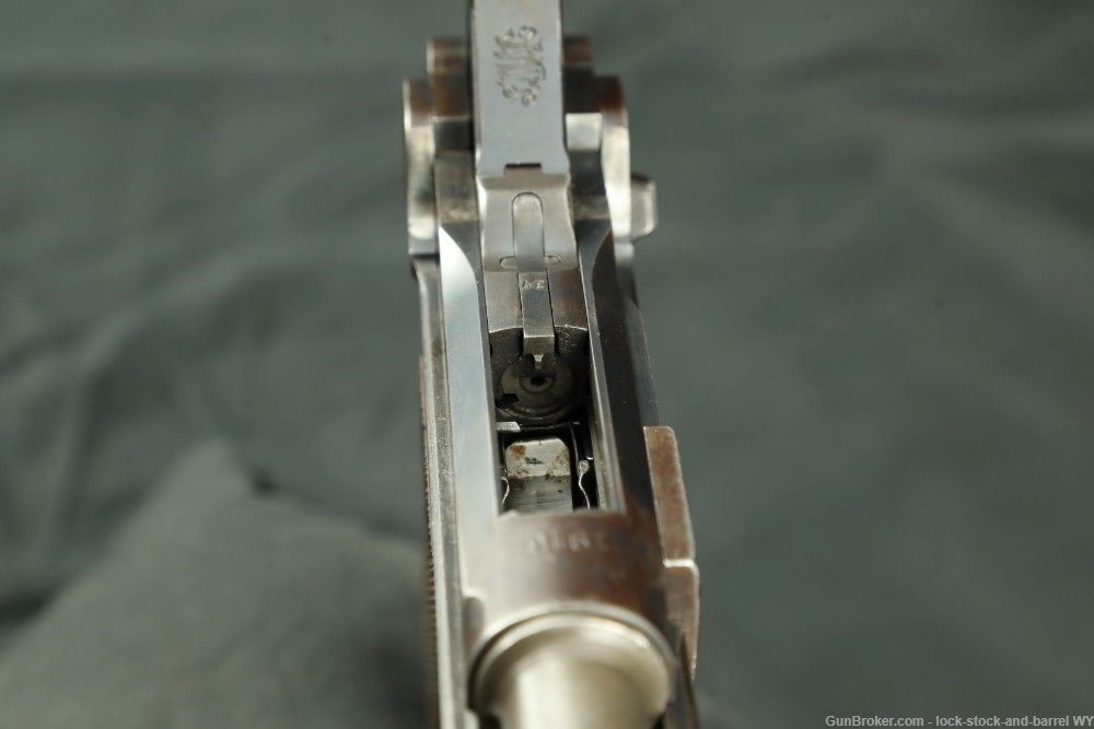 Custom German WWI DWM P.08 Luger 6 1/4" 9mm Semi-Automatic Pistol, C&R Rare-img-16