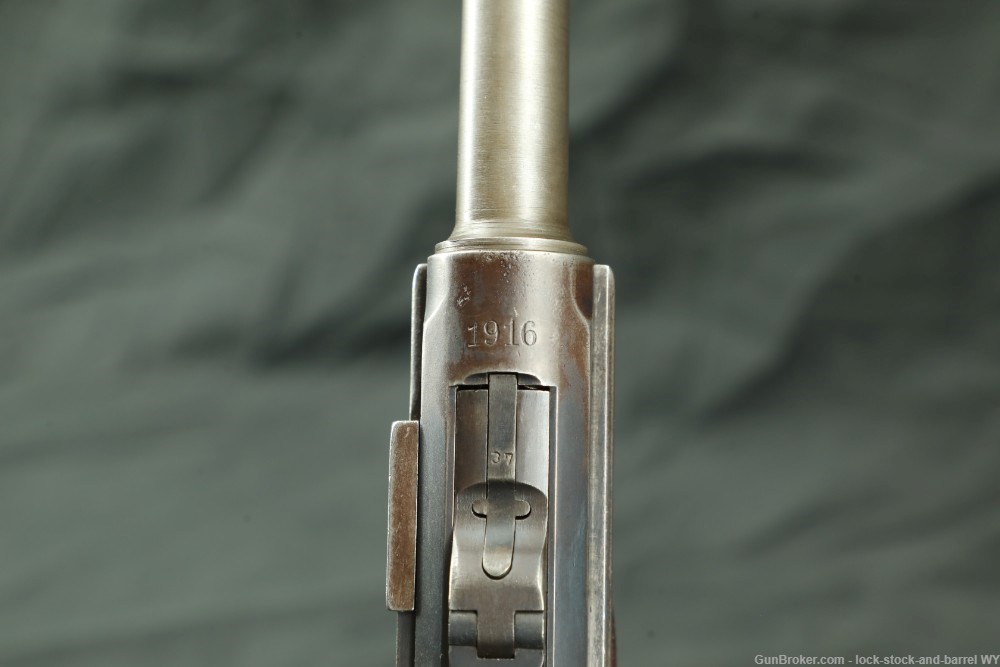 Custom German WWI DWM P.08 Luger 6 1/4" 9mm Semi-Automatic Pistol, C&R Rare-img-19