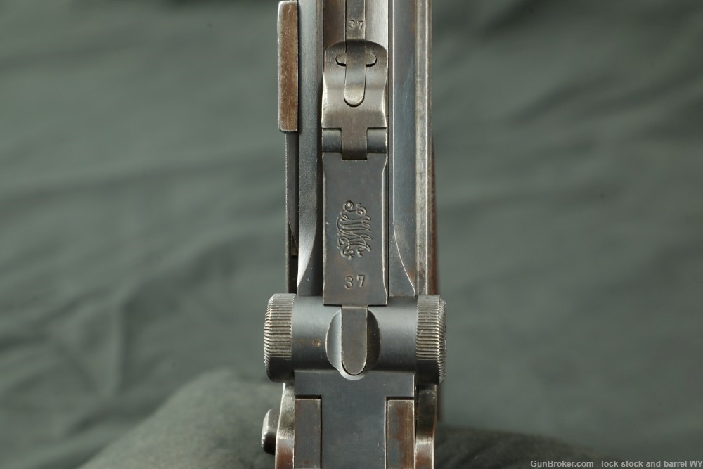 Custom German WWI DWM P.08 Luger 6 1/4" 9mm Semi-Automatic Pistol, C&R Rare-img-20