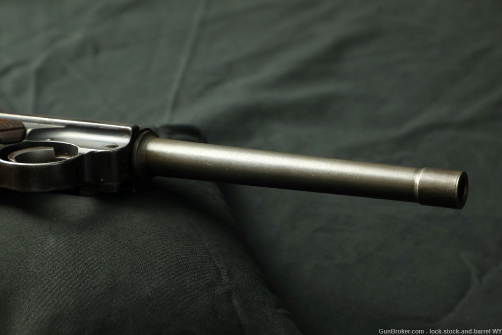 Custom German WWI DWM P.08 Luger 6 1/4" 9mm Semi-Automatic Pistol, C&R Rare-img-12