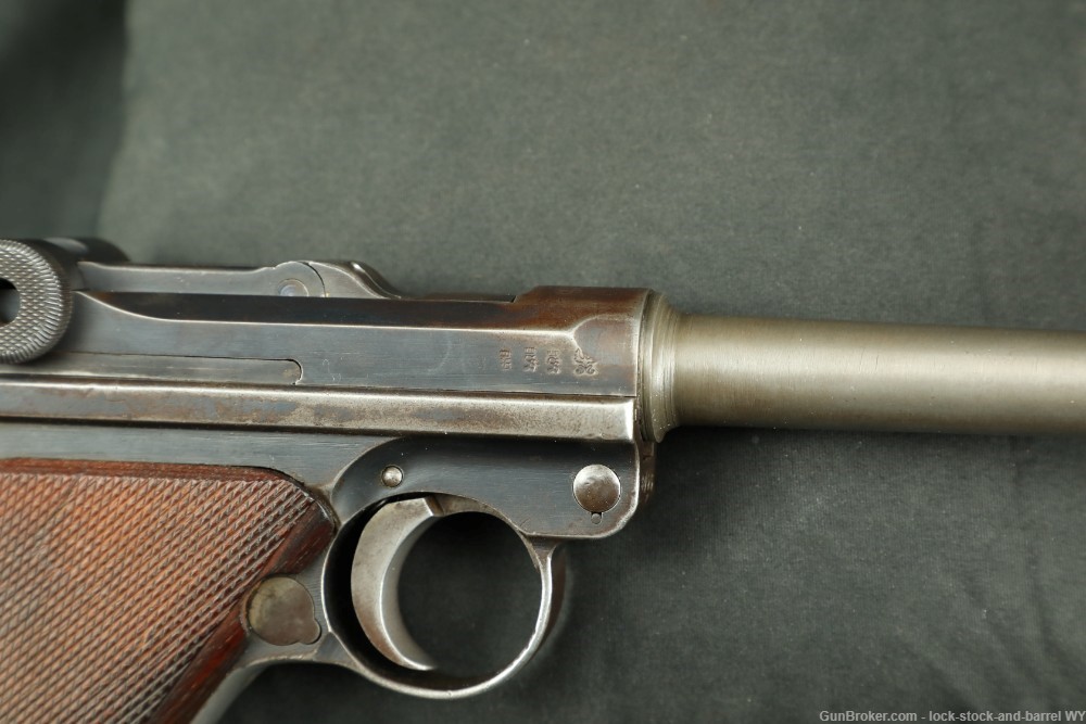 Custom German WWI DWM P.08 Luger 6 1/4" 9mm Semi-Automatic Pistol, C&R Rare-img-18