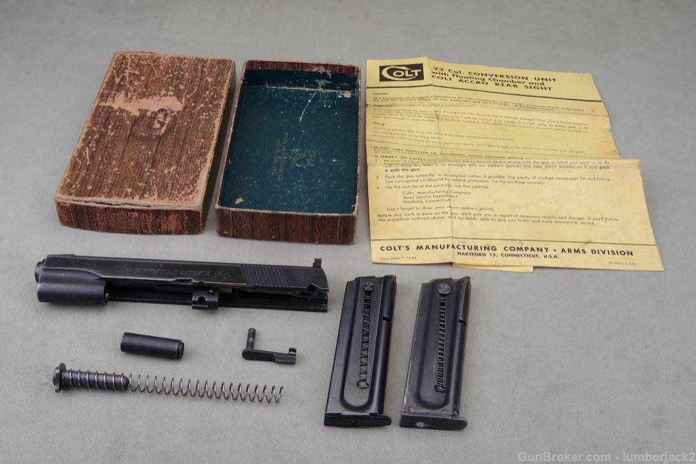 1979 Colt Series 70 Government with Extensive Mods & 22 Conversion Unit-img-4