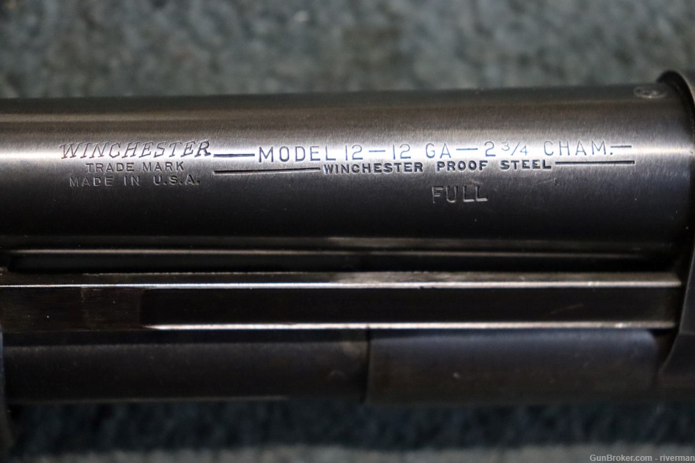 Winchester Model 12 Pump Action 12 Gauge Shotgun (SN#1570088)-img-11