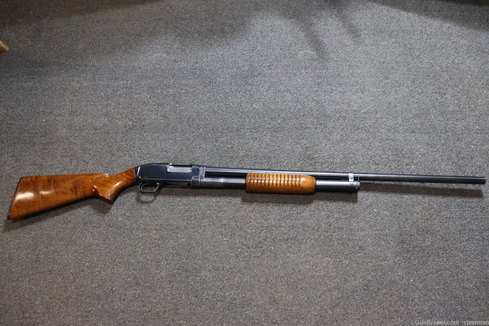 Winchester Model 12 Pump Action 12 Gauge Shotgun (SN#1570088)-img-0