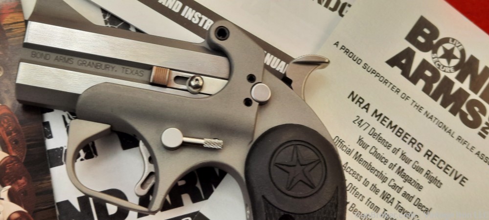 Bond Arms Rowdy 45 Colt/410 Ga 3" Derringer 45 Long Colt.410 Gauge NIB!NR-img-23