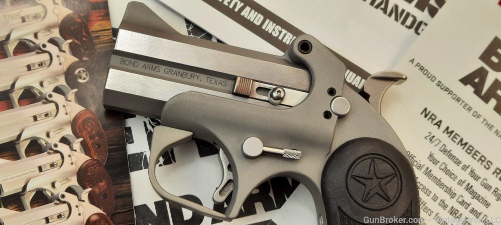 Bond Arms Rowdy 45 Colt/410 Ga 3" Derringer 45 Long Colt.410 Gauge NIB!NR-img-24