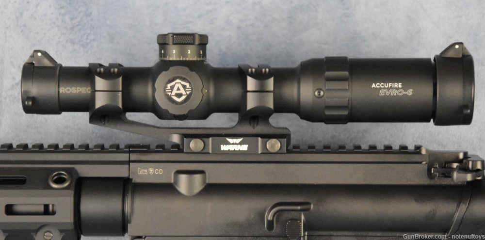 Accufire Prospectis Evro 6 SFP 1-6X24 Tactical Rifle Scope NIB-img-24