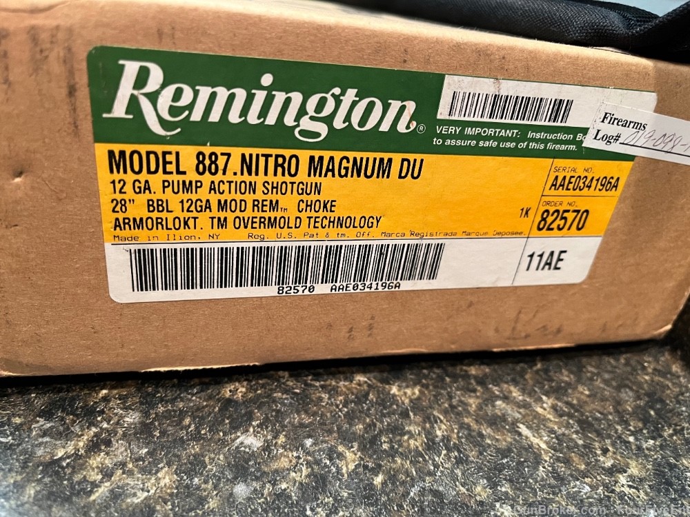 LNIB Remington 887 Nitro Magnum DUCKS UNLIMITED 12Ga 28"- No Reserve!!-img-10