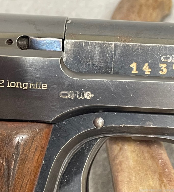 *VERY NICE* WALTHER MODEL 1925 STANDARD CONFIG. PRE-OLYMPI) 22LR, SCREW MAG-img-9