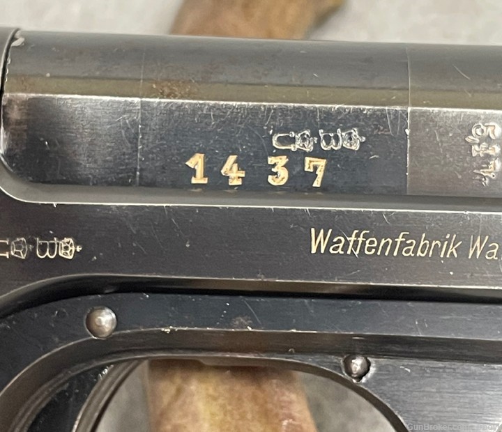 *VERY NICE* WALTHER MODEL 1925 STANDARD CONFIG. PRE-OLYMPI) 22LR, SCREW MAG-img-10