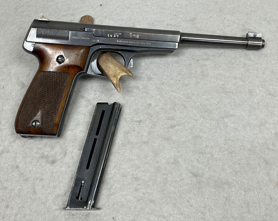 *VERY NICE* WALTHER MODEL 1925 STANDARD CONFIG. PRE-OLYMPI) 22LR, SCREW MAG-img-0