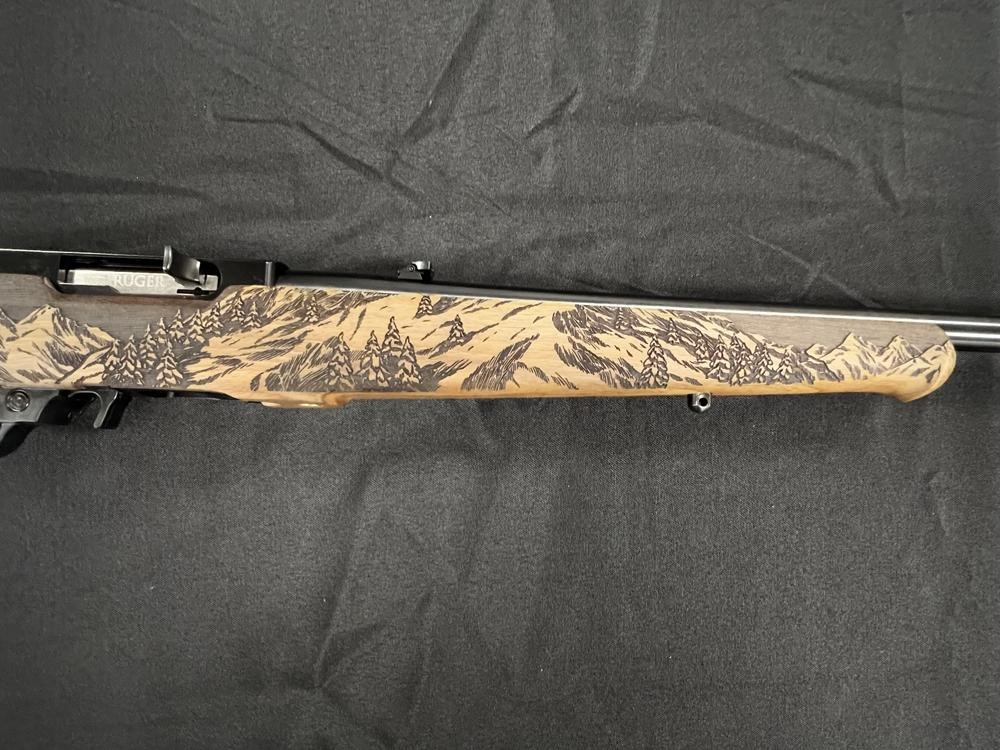 Ruger 10/22 Carbine 1103 22 LR 18.5" Satin Black Custom Stock-img-3