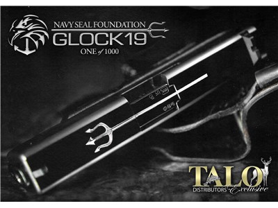 Glock 19 Gen4 9mm TALO Navy Seal Foundation #0001 of 1000 NEW FROM 2017