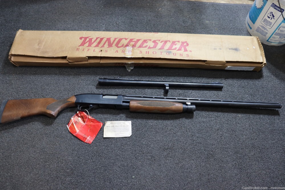 NIB Winchester Model 1300 Pump Action 12 Gauge Combo Shotgun (SN#L3247154)-img-0
