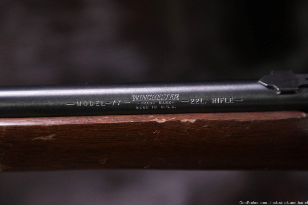Winchester Model 77 .22 Long Rifle LR 22” Semi Auto Rifle, 1955-1963 C&R-img-21