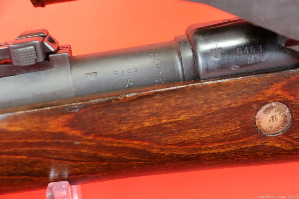 *JP Sauer K98 Mauser Sniper Rifle w/scope- GOOD COND!-img-5