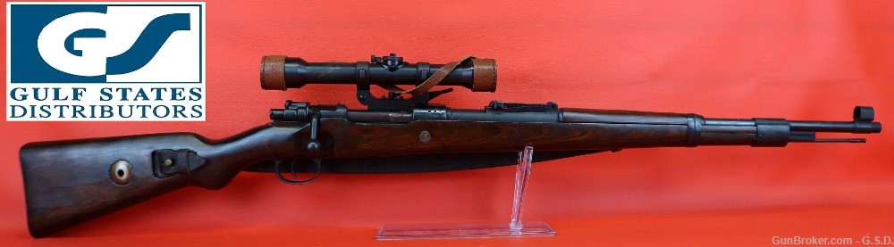 *JP Sauer K98 Mauser Sniper Rifle w/scope- GOOD COND!-img-0