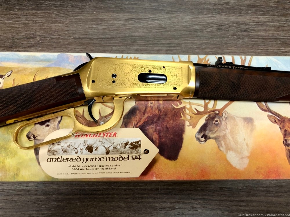 Winchester 1894 Antlered Game .30-30 New With Box Unfired!-img-4