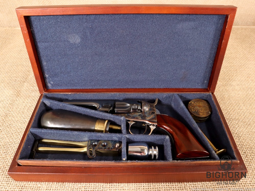 Colt Signature Series 1862 Trapper-Police S/A Black Powder .36 Cal Revolver-img-1