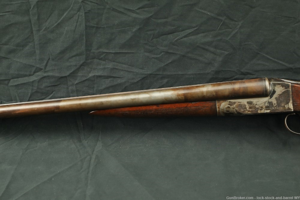Ithaca Flues Double Barrel Shotgun 12GA SXS Side By Side MFD 1915 C&R-img-9
