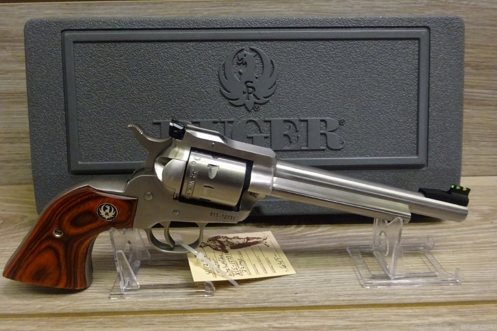 Ruger Single Nine 22 Mag 6.5" stainless With Factory Bx NO Reserve-img-2