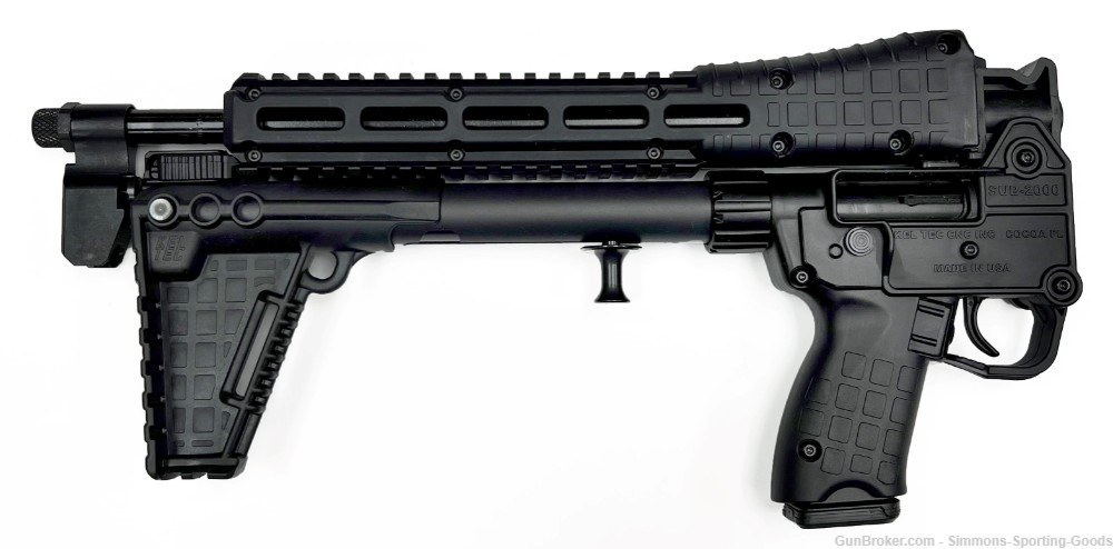 Keltec Sub-2K9 (52146) 16.25" 9mm 17Rd Semi Auto Rifle - Black-img-0