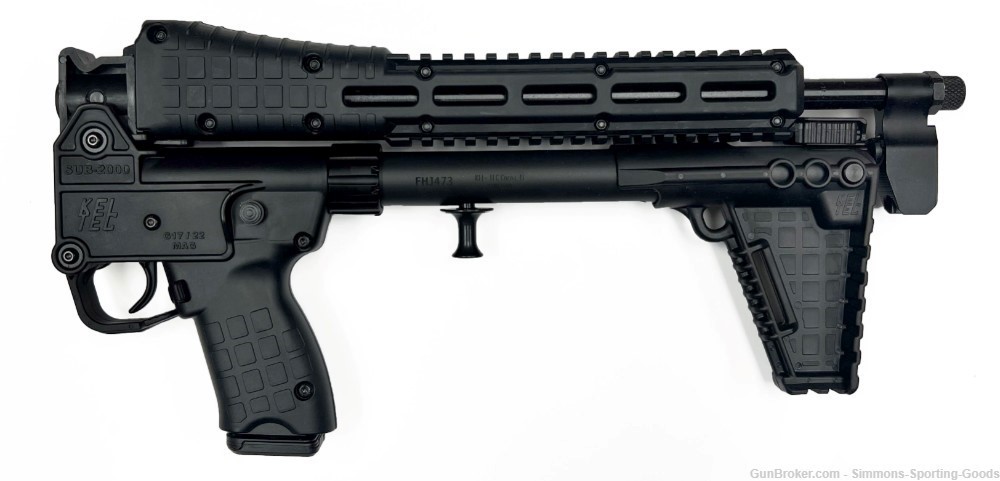 Keltec Sub-2K9 (52146) 16.25" 9mm 17Rd Semi Auto Rifle - Black-img-2