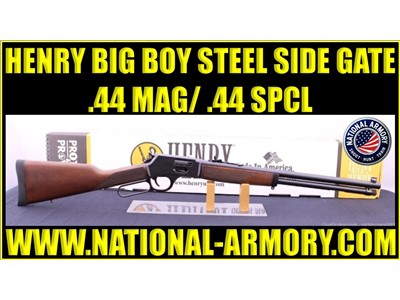 BRAND NEW HENRY H012G STEEL BIG BOY 44 MAG/ 44 SPL 20” BARREL 