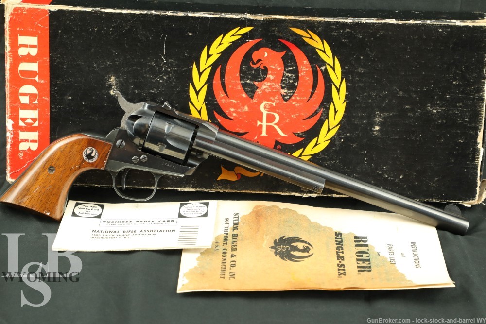 Classic Ruger Single Six .22 LR 9.5” Barrel Single Action Revolver 1961 C&R-img-0