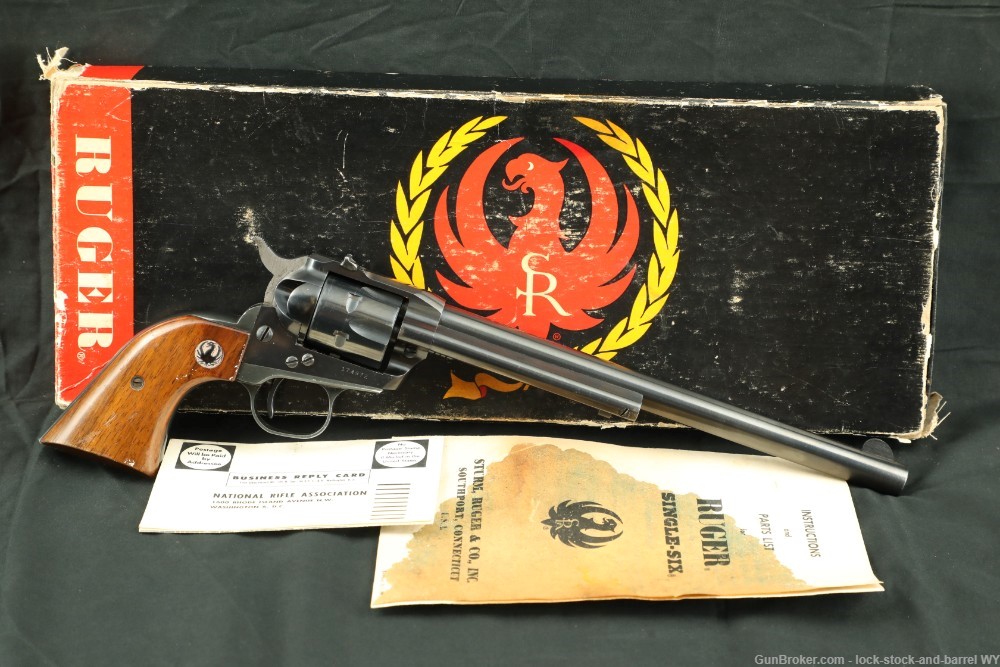 Classic Ruger Single Six .22 LR 9.5” Barrel Single Action Revolver 1961 C&R-img-2