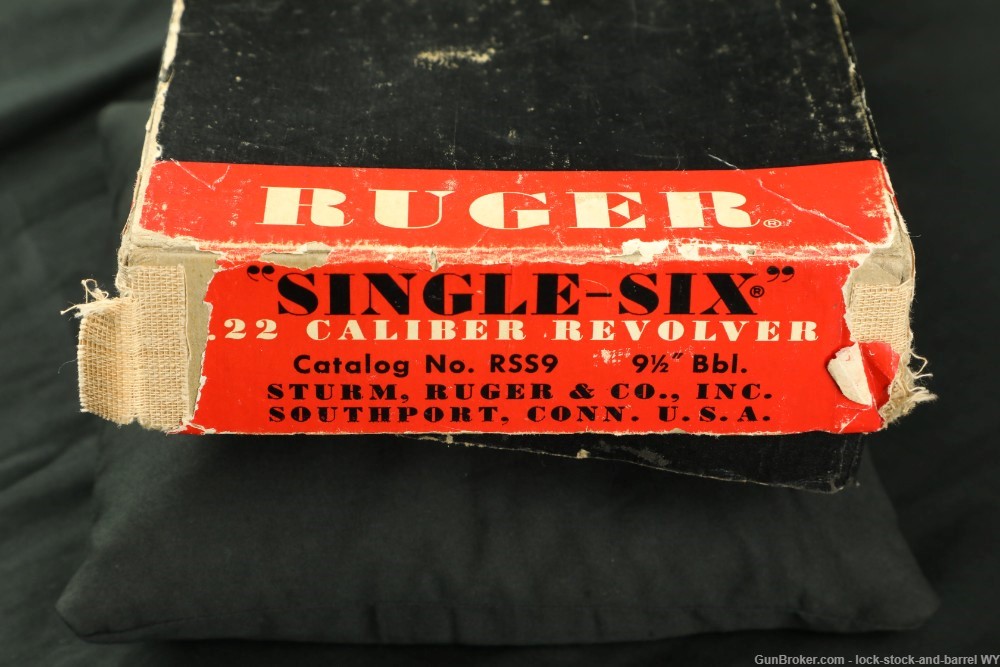 Classic Ruger Single Six .22 LR 9.5” Barrel Single Action Revolver 1961 C&R-img-25