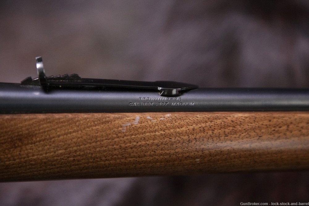 Browning Miroku Model B-92 B92 .357 Magnum 20" Lever Action Rifle, MFD 1983-img-19