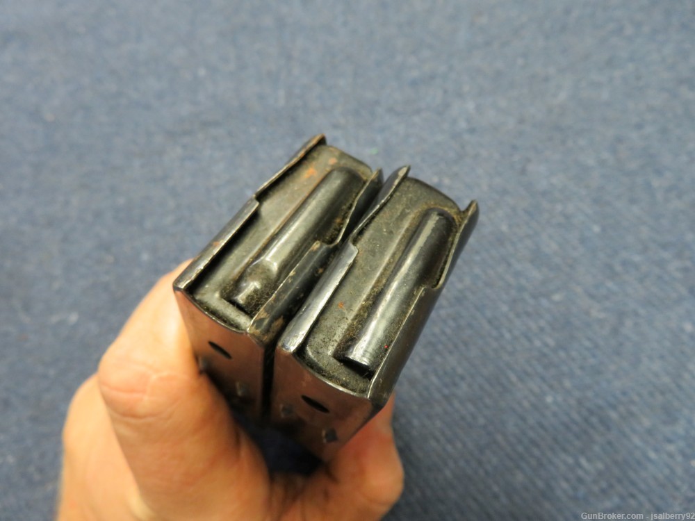 LOT OF 2 US MILITARY M1 CARBINE 30-ROUND MAGAZINES W/ POUCH-img-5