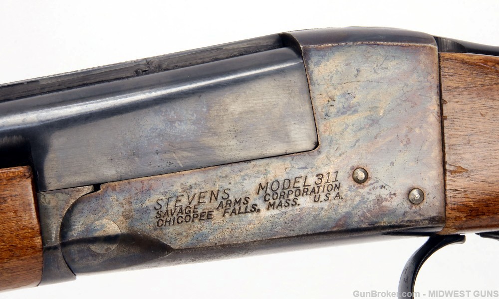 Savage/Stevens  Model: 311A Double shotgun 410 1950-img-9