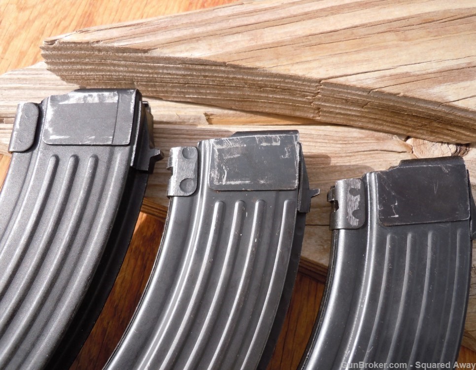  3 AK47 AKM 30rd 7.62x39 Steel Ridgeback Magazines-img-6