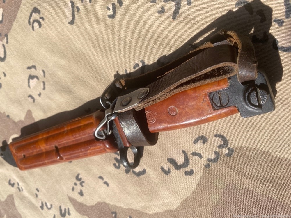 Bakelite Bayonet Bulgarian AK47 Arsenal (10) Excellent  Like 127b-img-3