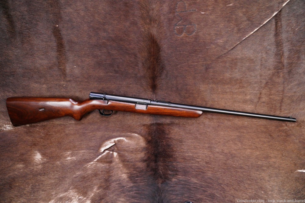 Winchester Model 74 .22 Long Rifle LR 22” Semi Auto Rifle, MFD 1951 C&R-img-6