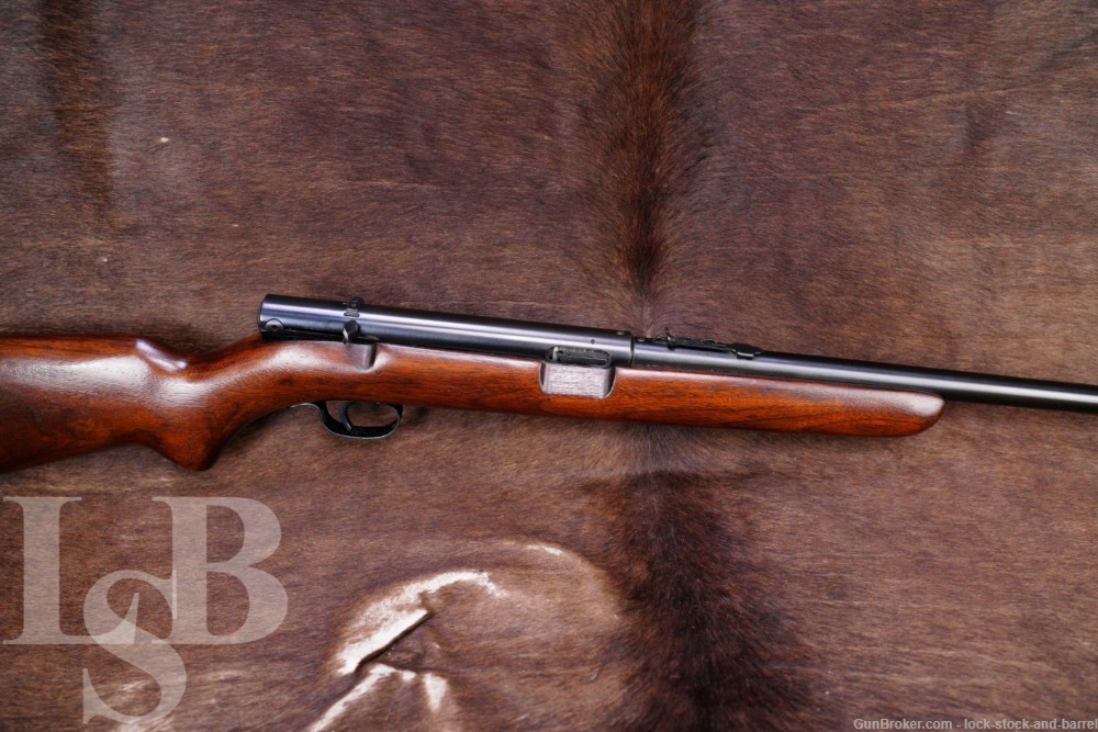 Winchester Model 74 .22 Long Rifle LR 22” Semi Auto Rifle, MFD 1951 C&R-img-0