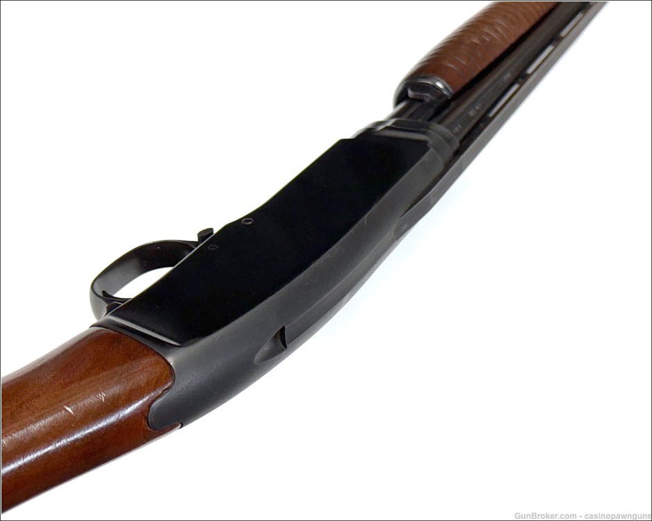 Rare - Vintage WINCHESTER 42 410 3" 28" Pump Shotgun - SN 20162 - Vent Rib-img-8