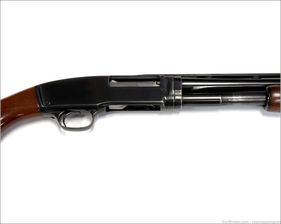 Rare - Vintage WINCHESTER 42 410 3" 28" Pump Shotgun - SN 20162 - Vent Rib-img-2