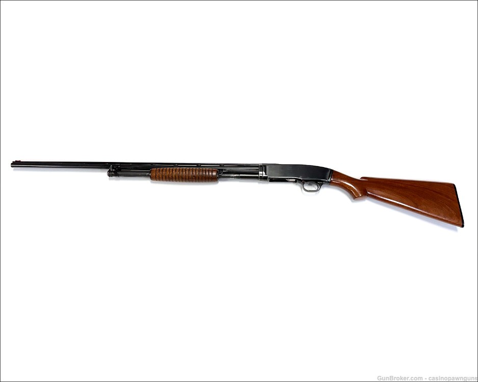 Rare - Vintage WINCHESTER 42 410 3" 28" Pump Shotgun - SN 20162 - Vent Rib-img-1