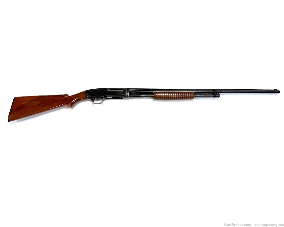 Rare - Vintage WINCHESTER 42 410 3" 28" Pump Shotgun - SN 20162 - Vent Rib-img-0
