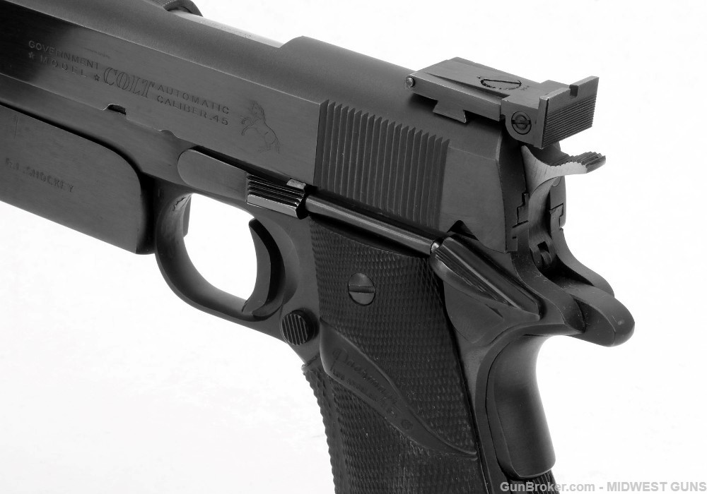 Colt/ RL Shockey Deluxe Custom Bullseye Pistol 45ACP-img-1