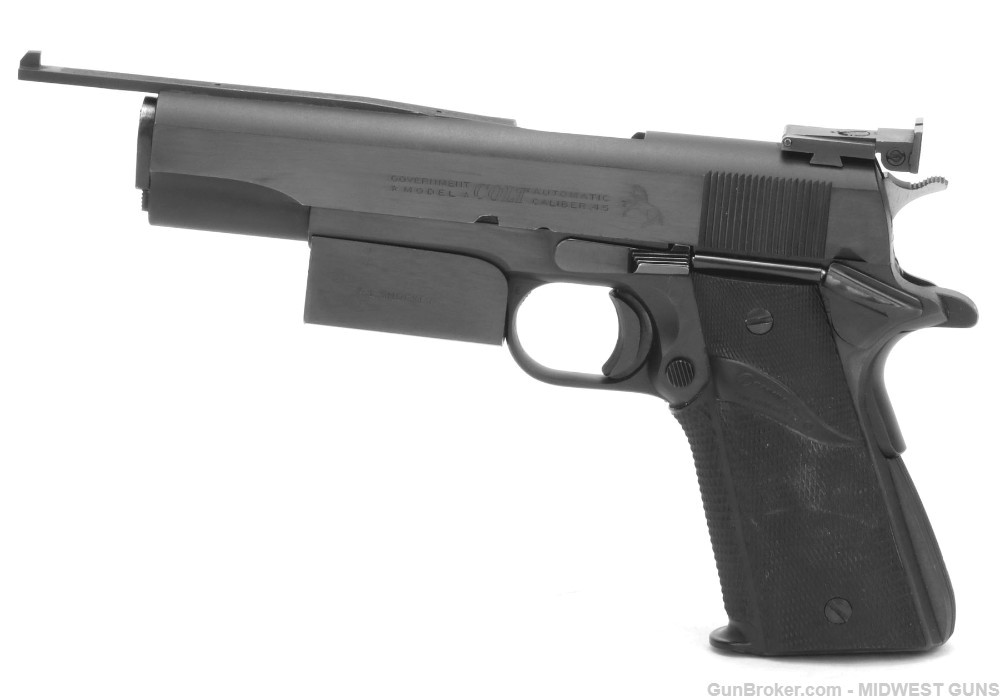 Colt/ RL Shockey Deluxe Custom Bullseye Pistol 45ACP-img-0