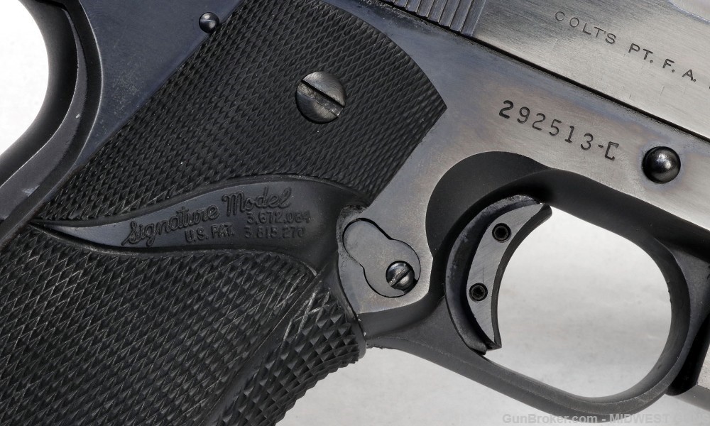 Colt/ RL Shockey Deluxe Custom Bullseye Pistol 45ACP-img-5