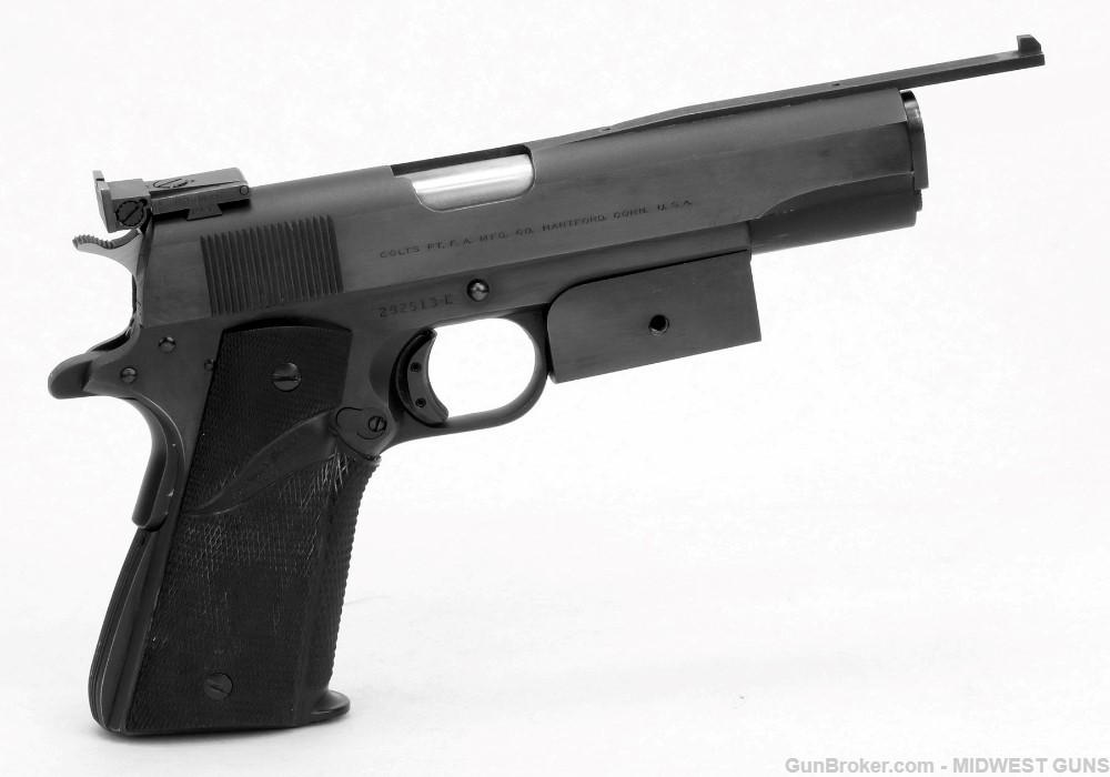 Colt/ RL Shockey Deluxe Custom Bullseye Pistol 45ACP-img-3