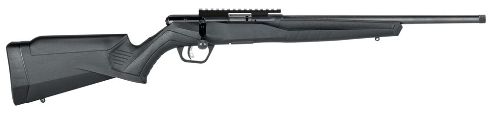 Savage Arms B17 FVSR 17 HMR Rifle 16.25 10+1 Matte Black-img-1