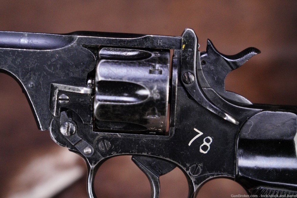 Enfield No. 2 MK I .38 S&W 5” Double Action SA/DA Revolver, MFD 1933 C&R-img-10